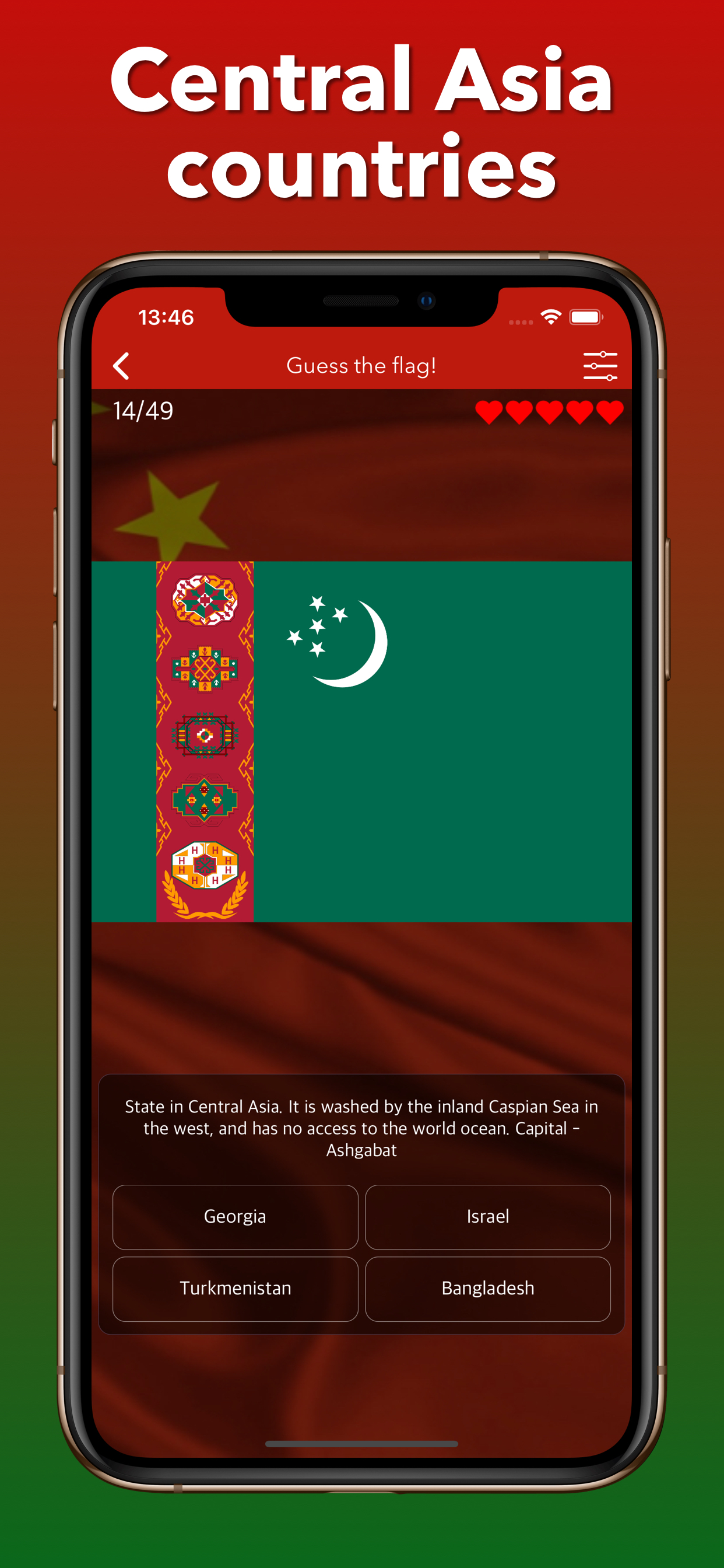 Asia Geography Quiz Flags Maps