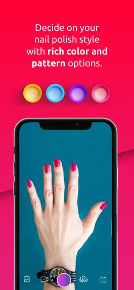 Game screenshot Nail Polish Hair Color Cam hack