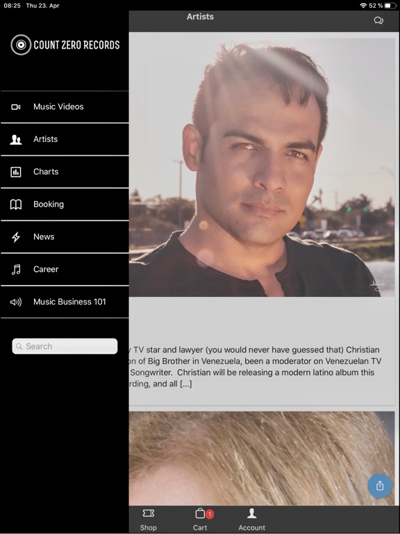 Screenshot #6 pour Count Zero Records