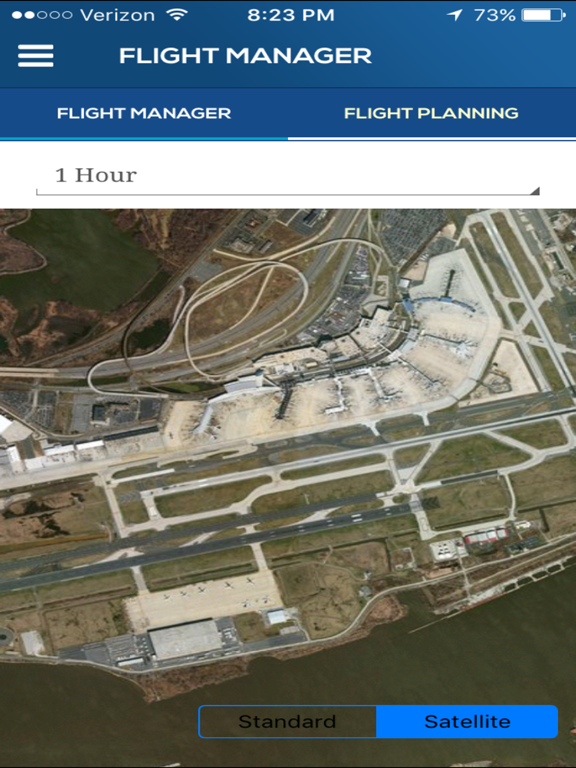 Airborne Flight Reporting Sys. iPad screenshot 4 - Travel app