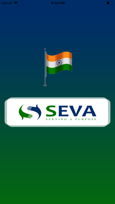 Screenshot #1 pour Seva App