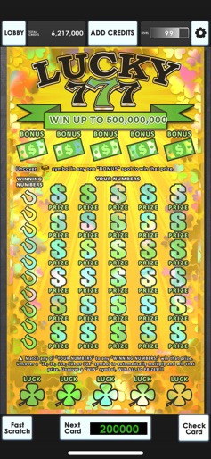 Lucky Lottery Scratchers screenshot 7