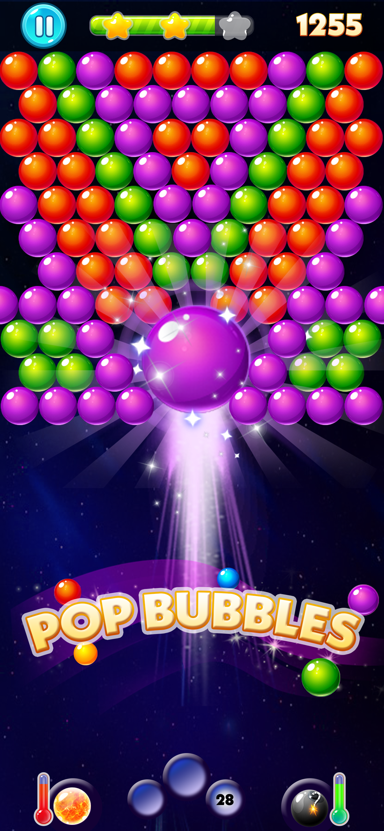 Classic Bubble Pop-Ball Games