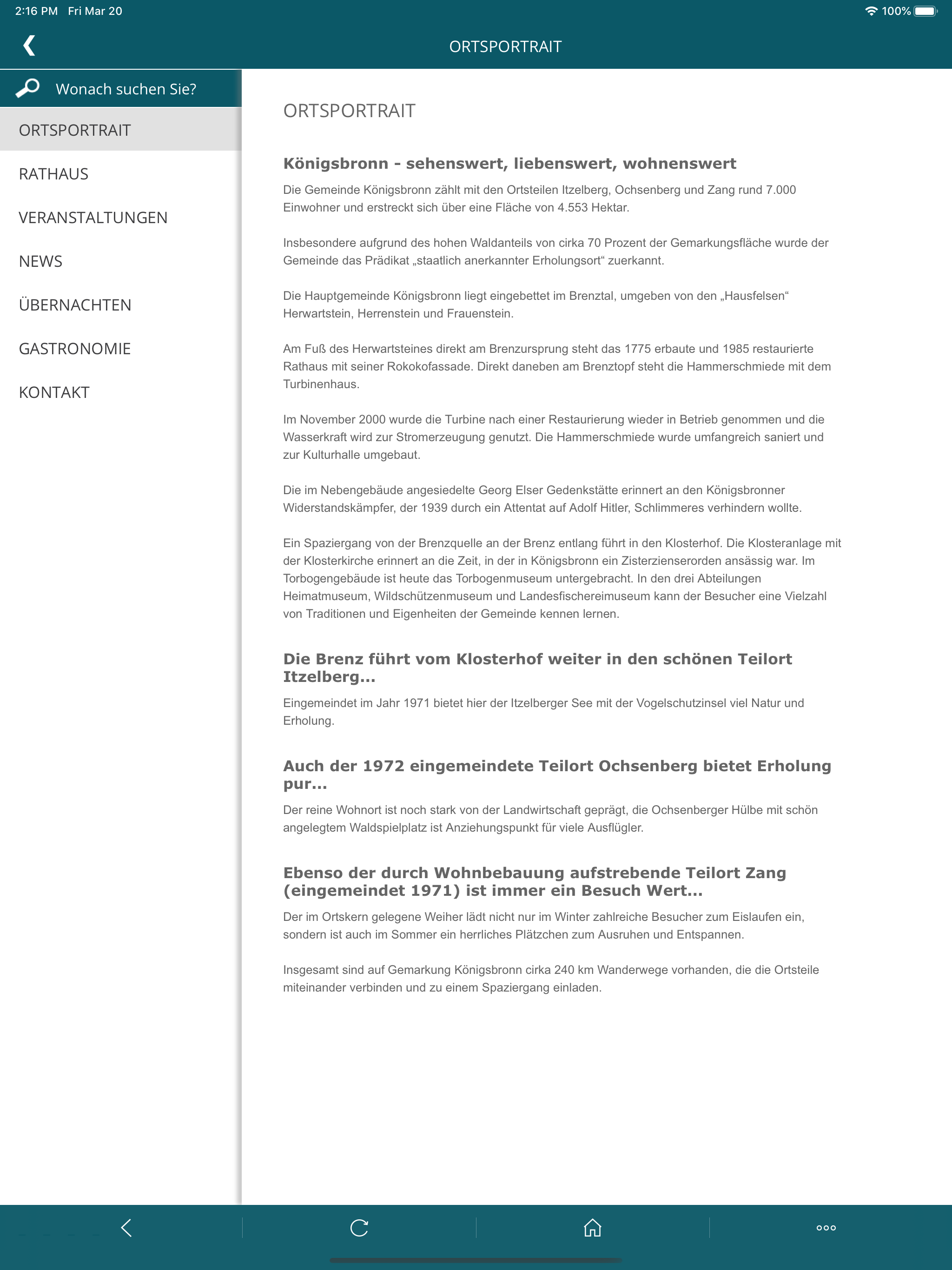 Königsbronn screenshot 6