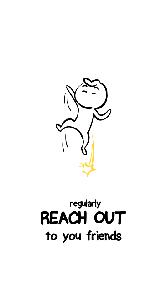 #2. Lazy Friend - Stay in touch (iOS) 来自: Othmane Kaach