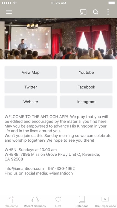 Screenshot #2 pour Antioch Church, Riverside