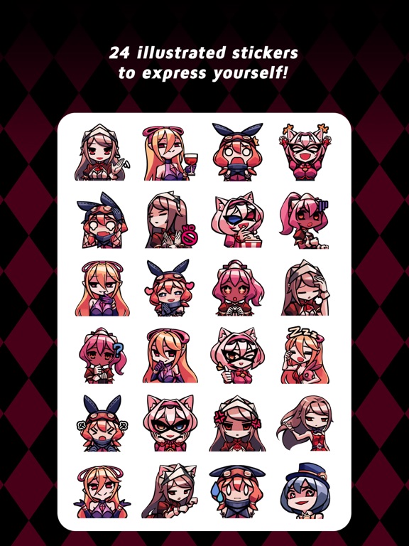 Screenshot #6 pour Phantom Rose Stickers