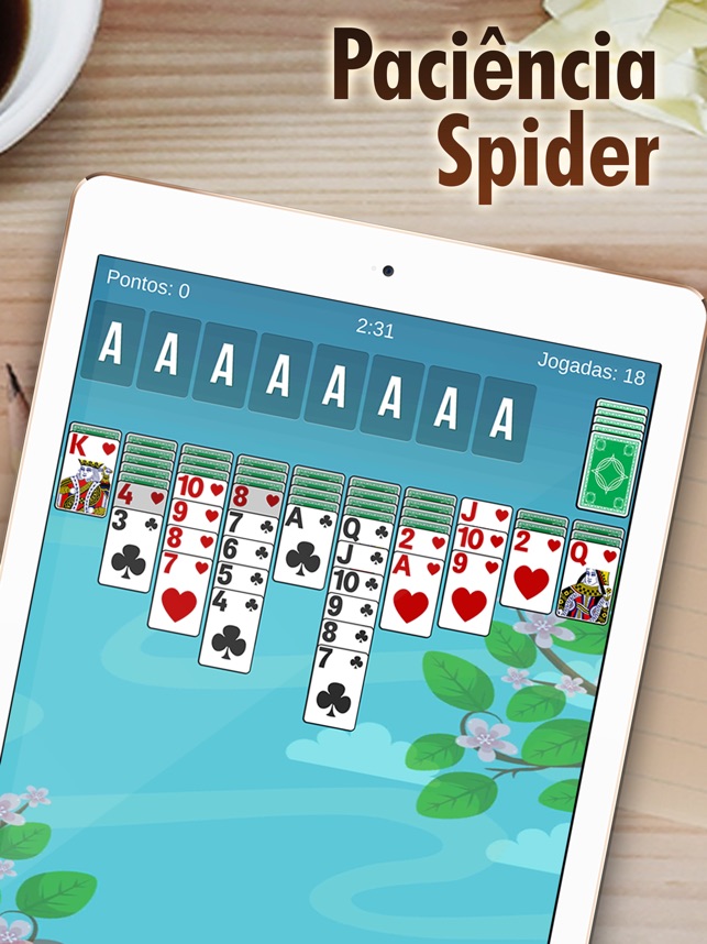Paciência Spider Móvel na App Store