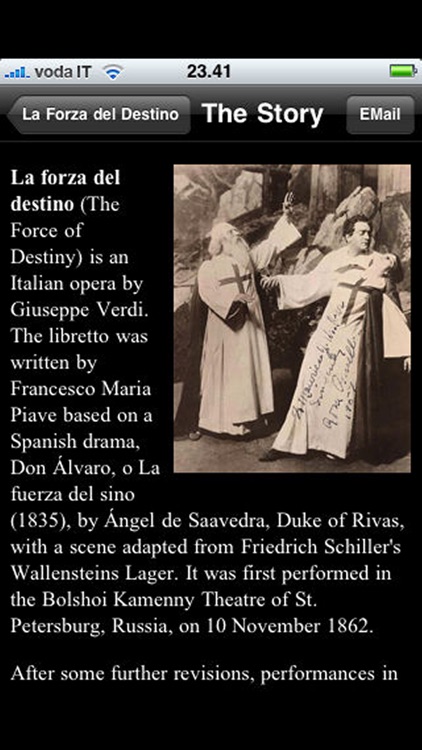 Opera: La Forza del Destino