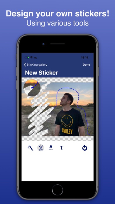 SticKing - sticker maker screenshot