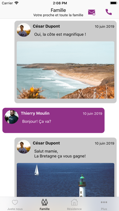Screenshot #1 pour Familles SOS Seniors