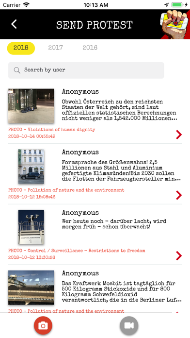 SendProtest! Screenshot 2 - AppWisp.com SendProtest! Screenshot 2 - AppWisp.com