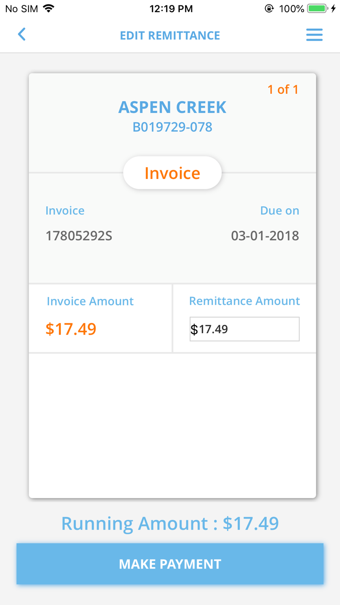 RadiusOne - Supplier