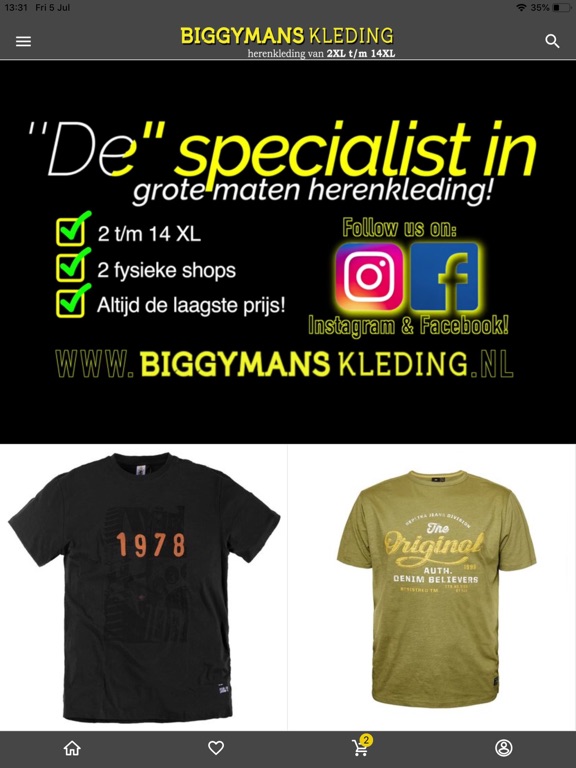 Screenshot #4 pour Biggymans Clothing