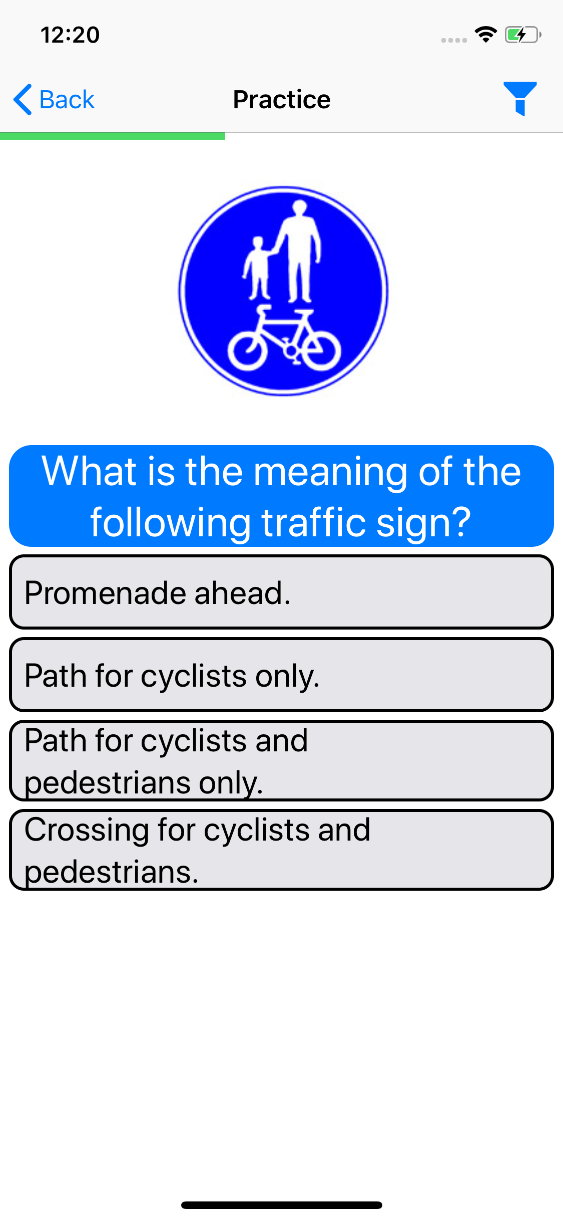 Driving Theory Test - Israel