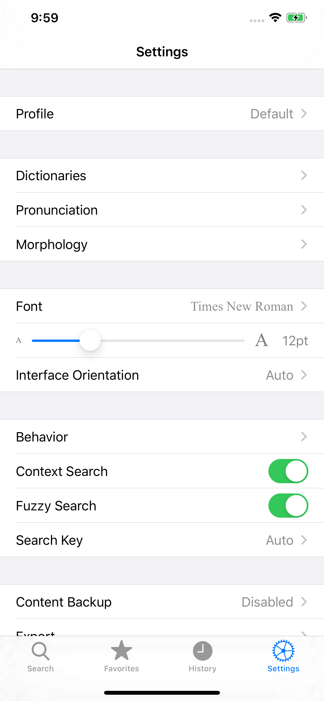 Dictionary Universal
