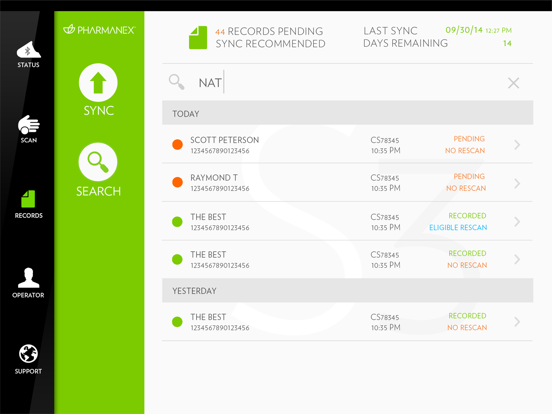 Screenshot #6 pour Pharmanex Scanner