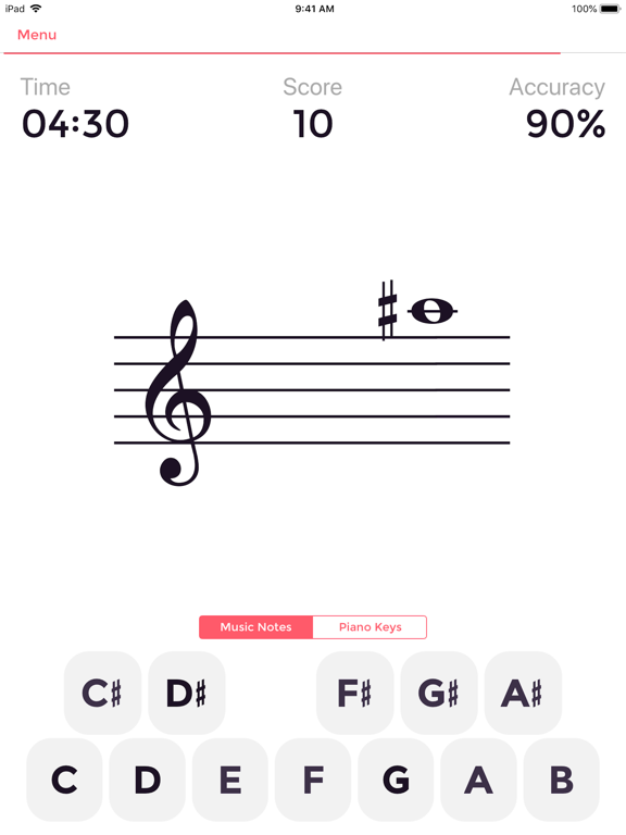 Screenshot #1 for Music Tutor Plus