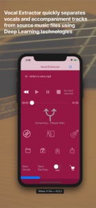 Vocal Extractor -Karaoke maker screenshot #2 for iPhone