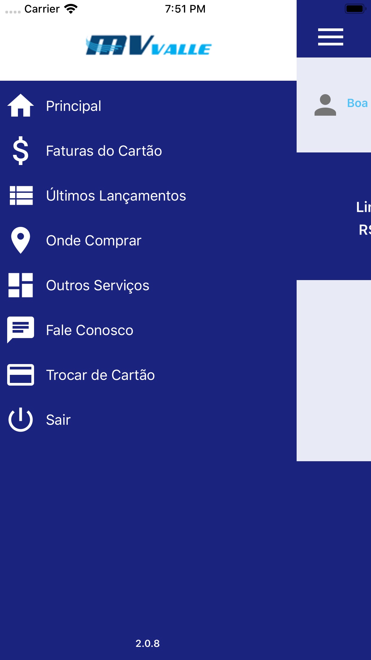 Screenshot 2 of Cartão MVValle