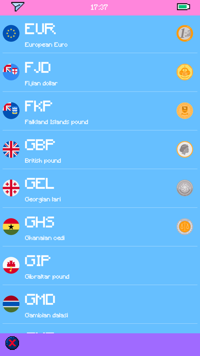 Pixel Currency - Converter Screenshot