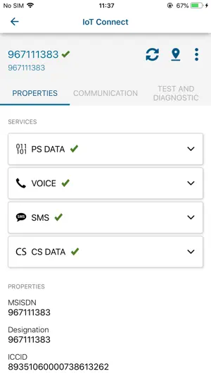 IoT Connect app screenshot 3