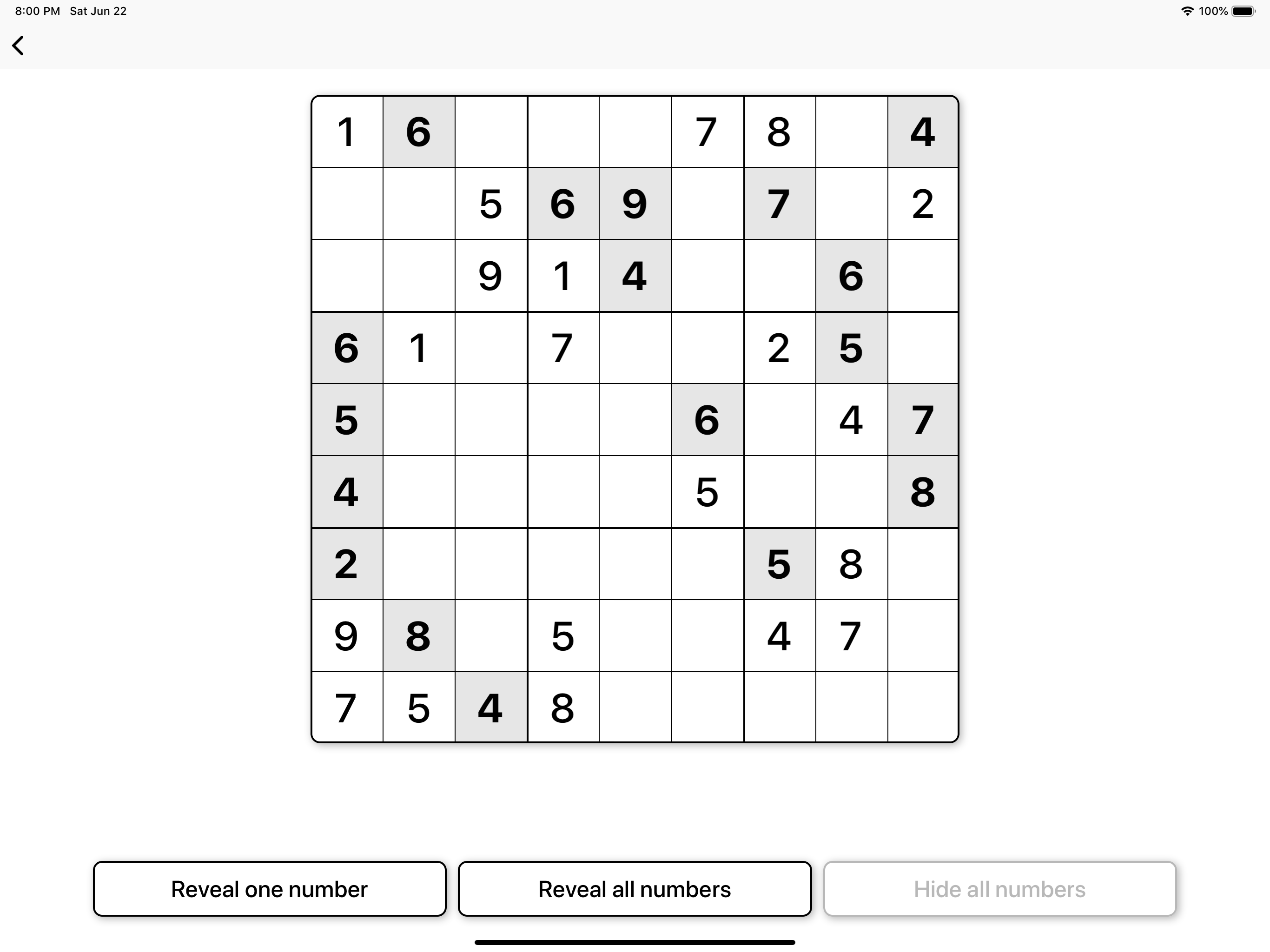 Solve your Sudoku