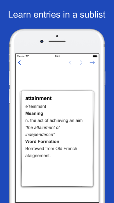 Academic Word List In Use screenshot 9