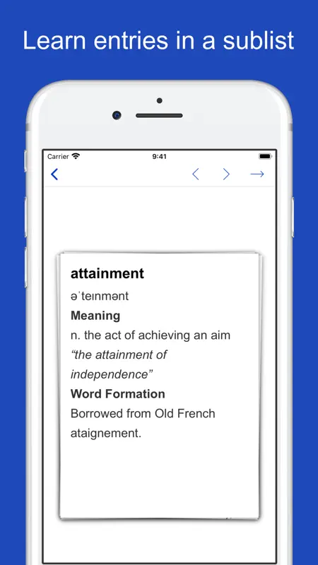 Academic Word List In Use screenshot 9 of 10
