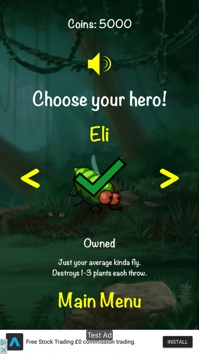Venus Fly Splat app screenshot