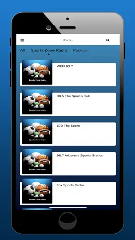 Game screenshot Sports Zone Radio App apk