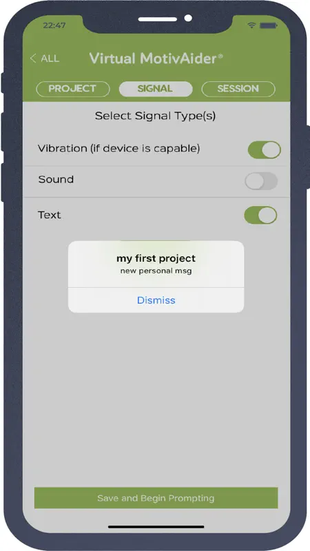 Virtual MotivAider screenshot 3 of 6