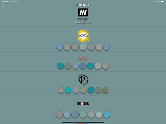 Miniature Painter Pro iPad screenshot 5 - Productivity app