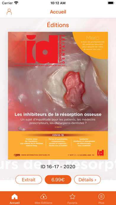 Information Dentaire Screenshot