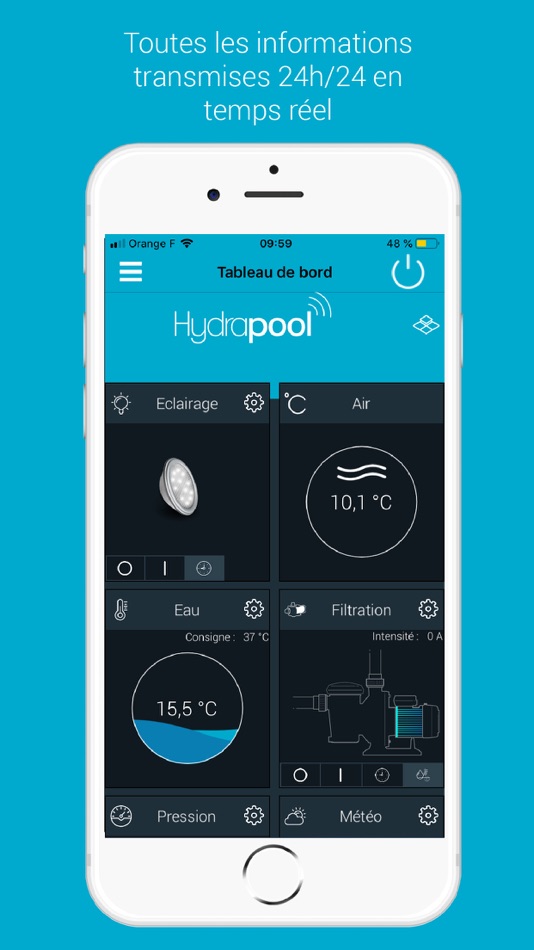 #2. Hydrapool (iOS) 由: ACIS (AQUA CONSULT INDUSTRIE SERVICES)