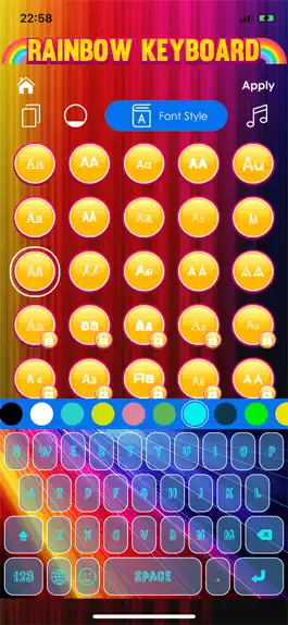 Game screenshot Rainbow Keyboard Color Changer hack