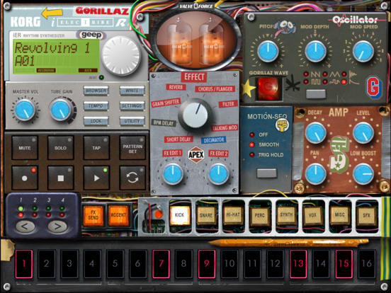 Screenshot #6 pour iELECTRIBE Gorillaz Edition