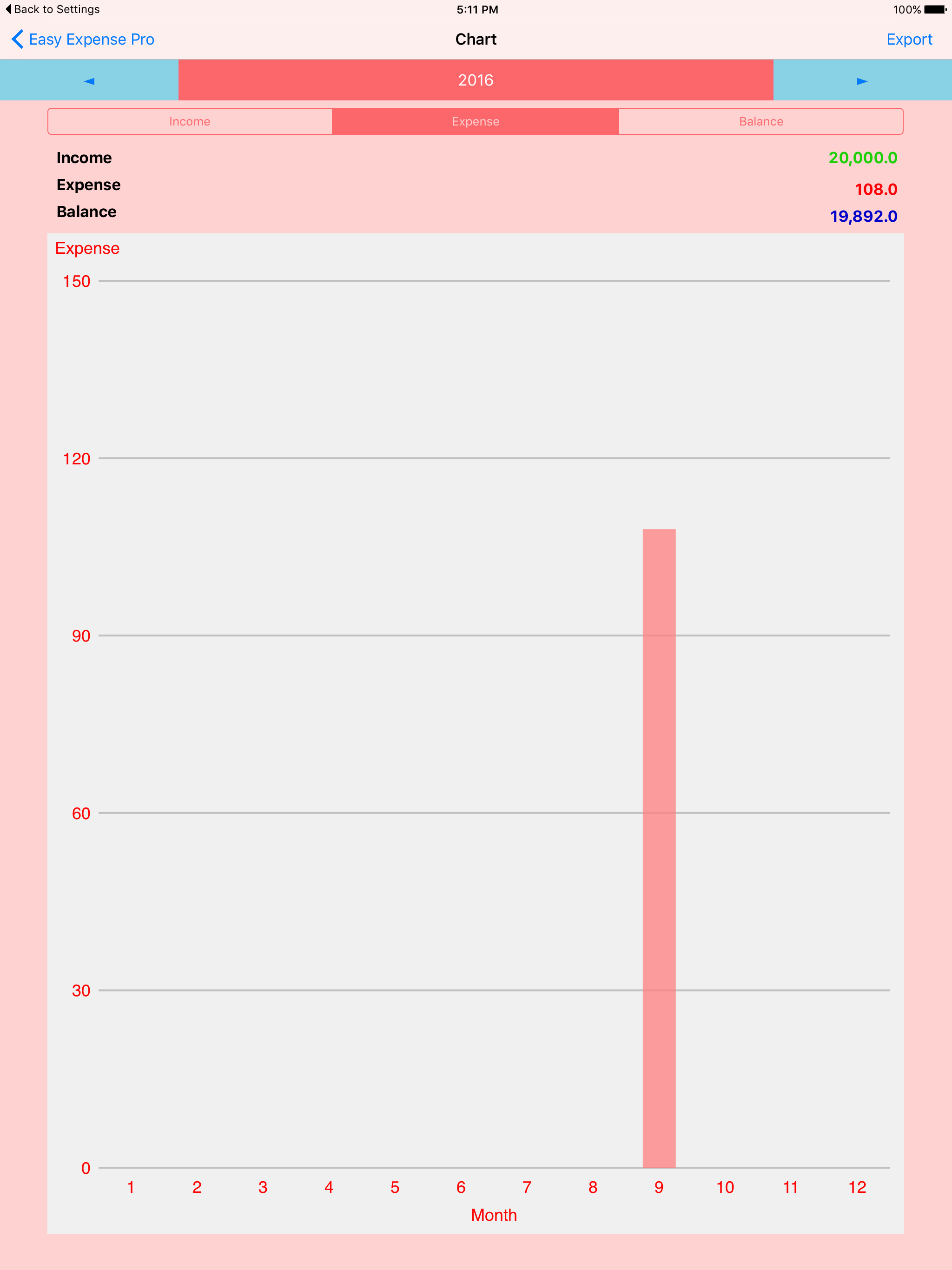 Easy Expense Pro screenshot 8