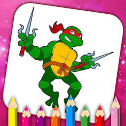 Coloring Ninja Turtle