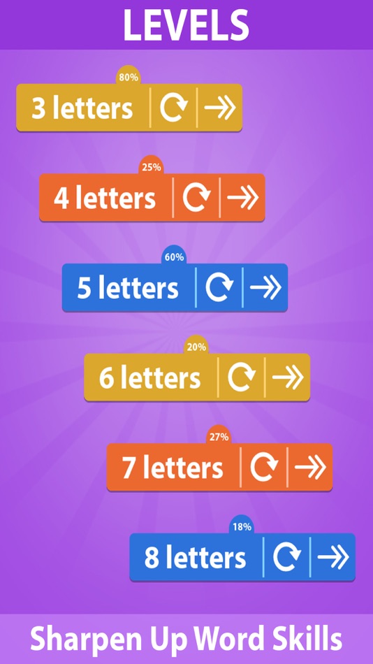 #2. Anagram Word Game (iOS) 由: Rolling Panda