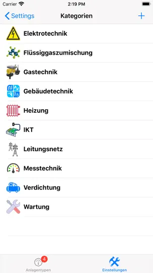 Screenshot von MySMS auf dem iPhone 6