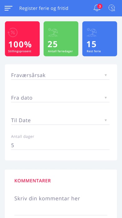 Screenshot #2 pour Norsktimeregister