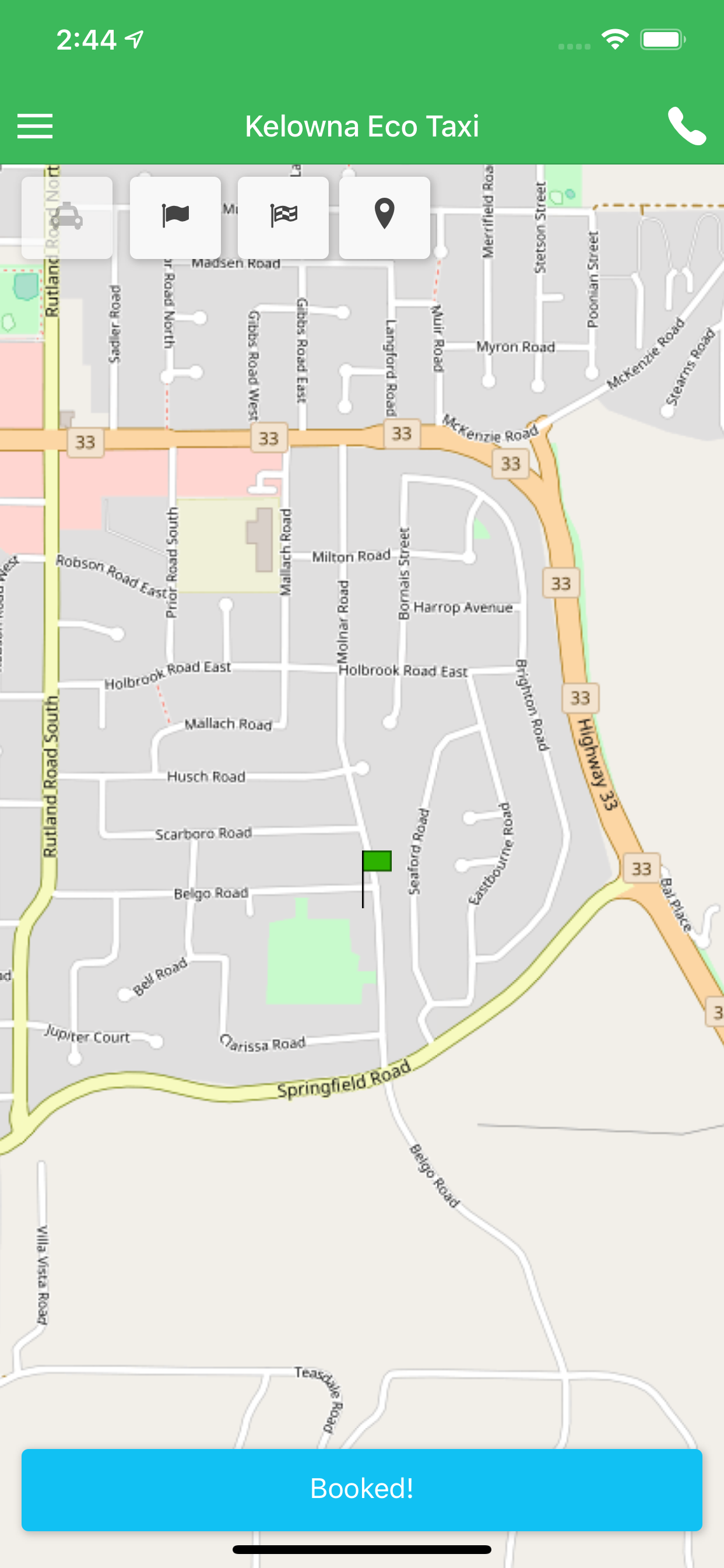 ECO Taxi Kelowna screenshot 4