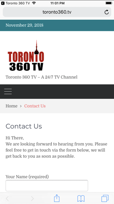Toronto 360 TV - T360TV Screenshot