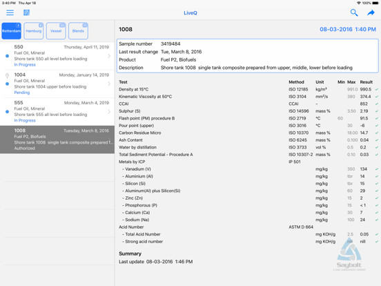 Screenshot #4 pour Saybolt LiveQ