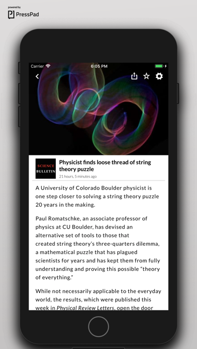 Science Bulletin app screenshot 3