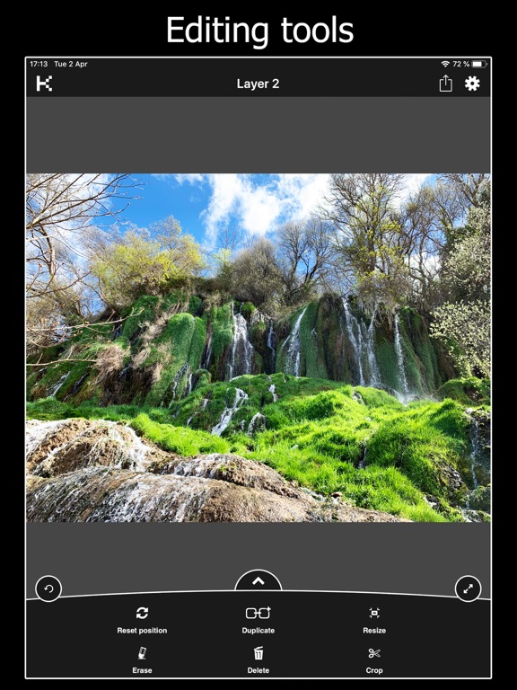 Photo Tweak Effects Editor iPad screenshot 4 - Utilities app