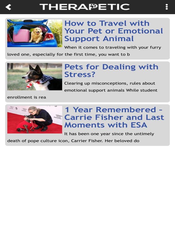 Screenshot #5 pour TheraPetic