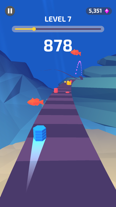 Color Stack—Hexa Run screenshot 2