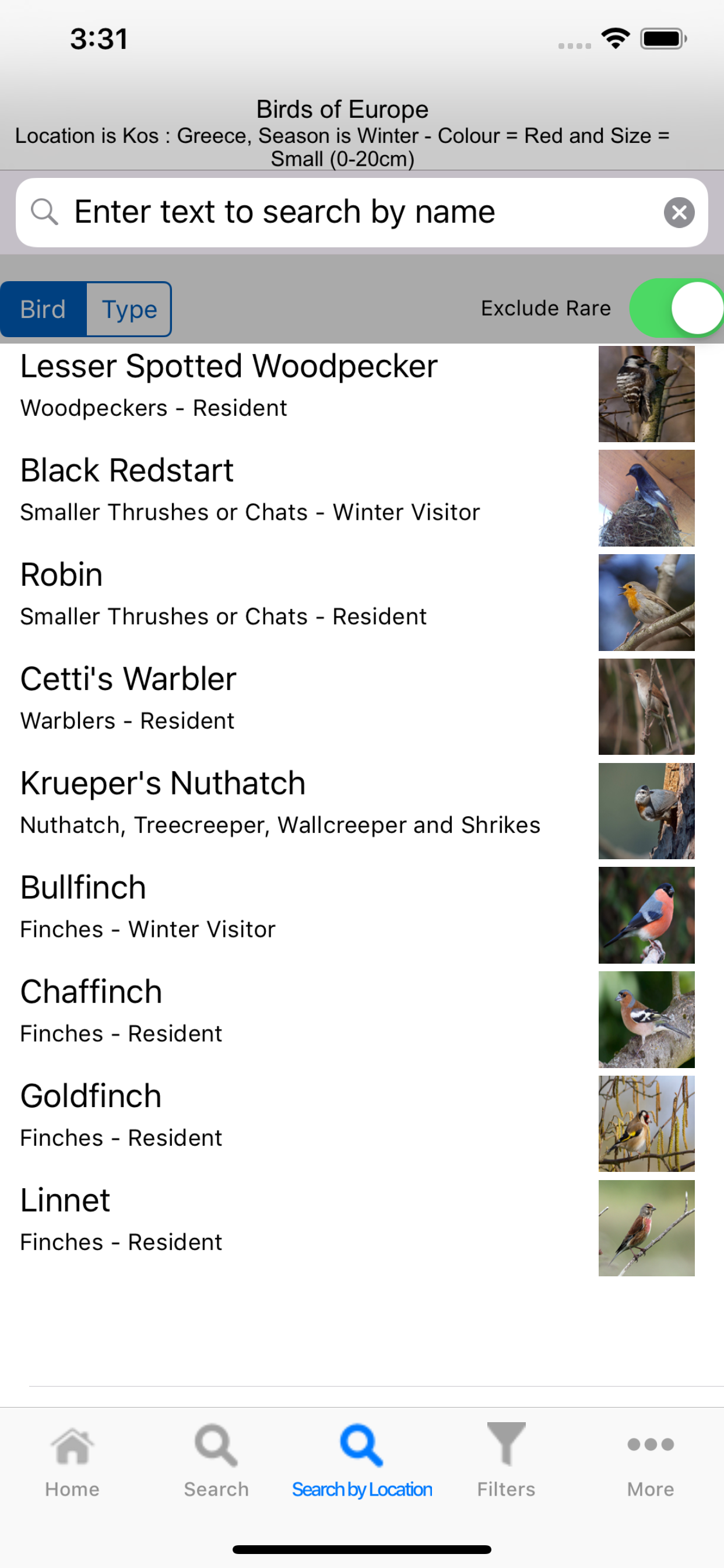 Birds Of Europe